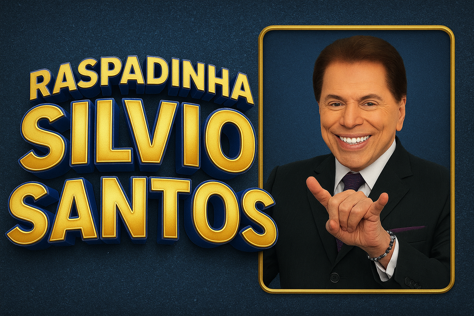 Banner Raspadinha Silvio Santos